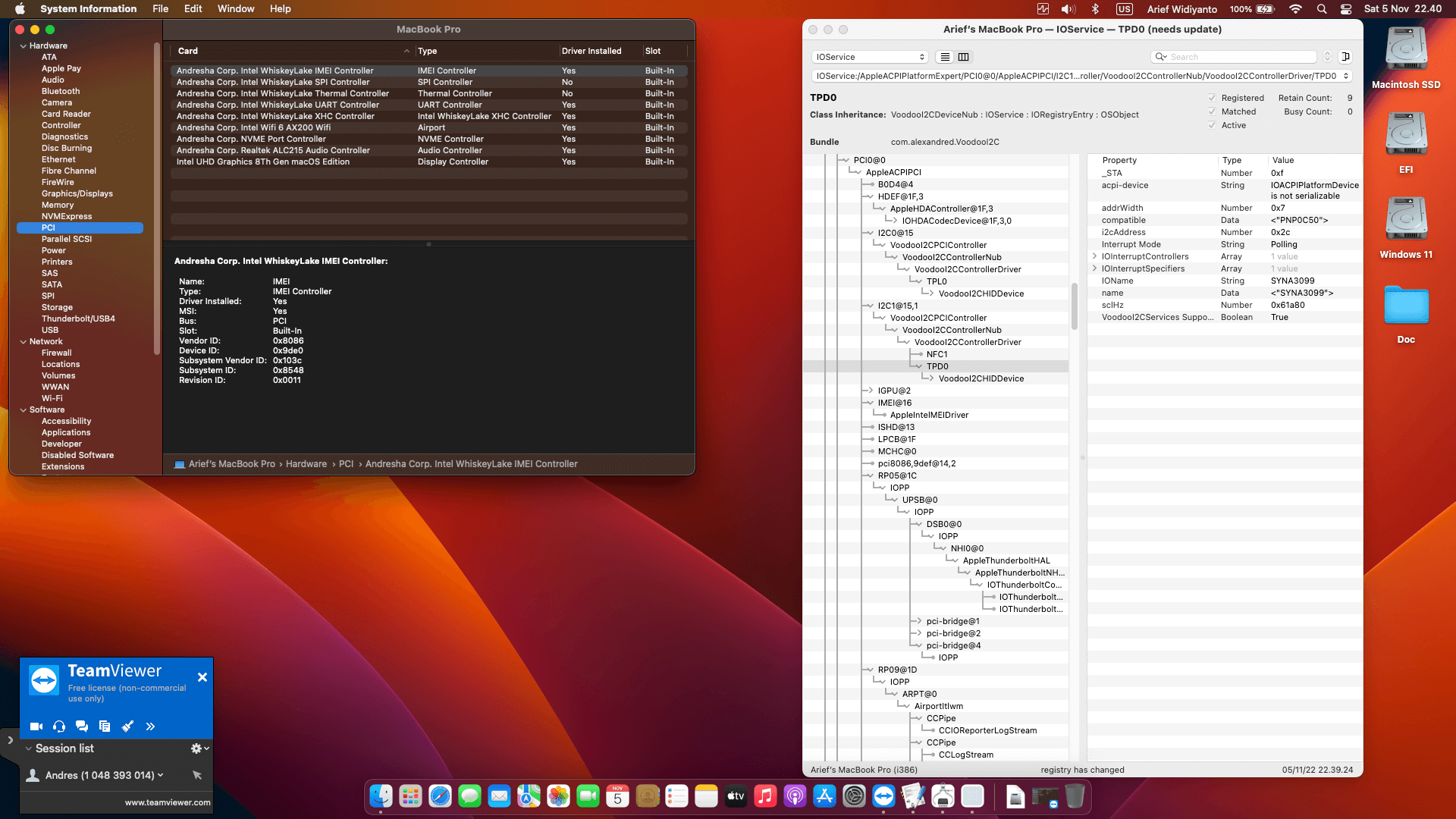 HP Elitebook X360 830 G6 [WhiskeyLake   Intel UHD 620 + I2C]   OpenCore 9